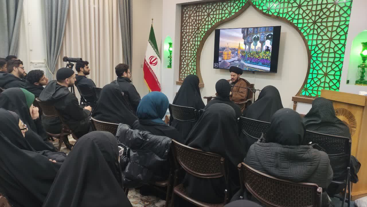 Imam Reza shrine hosts US Shia pilgrims on Christian New Year