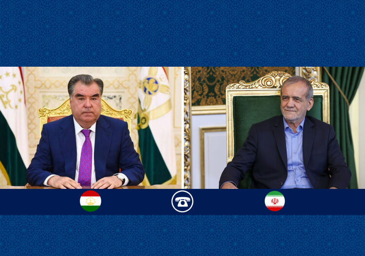 Presidents of Iran and Tajikistan call for strengthening of bilateral ties