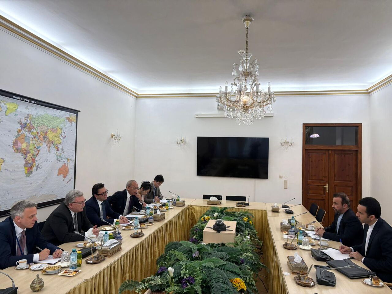Iranian, Chinese, and Russian representatives in Vienna-based organizations meet ahead of I.A.E.A. BoG meeting